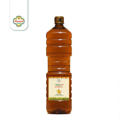 ঘানিভাঙ্গা খাঁটি সরিষার তেল – (এক লিটার)